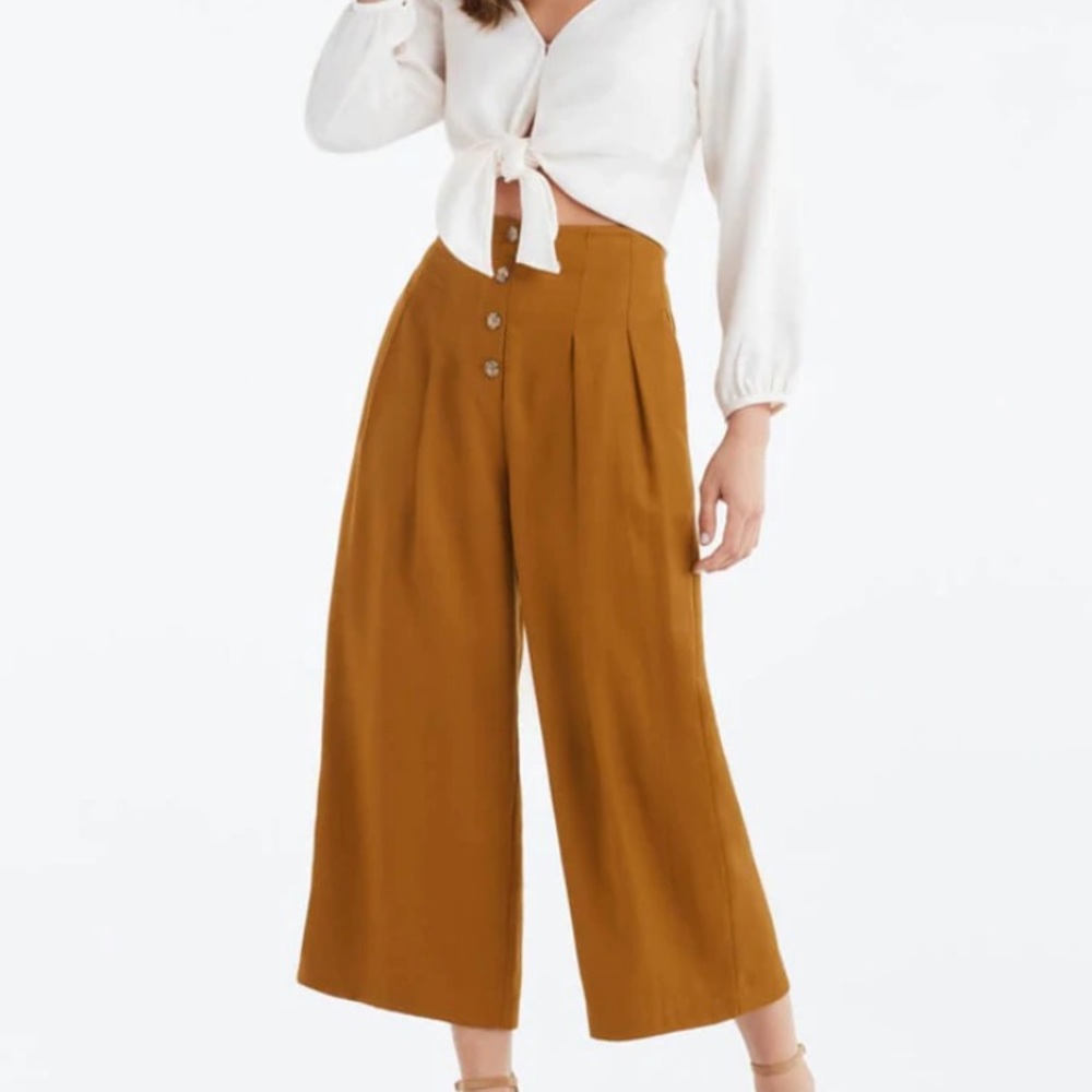 The Button Fly Culottes